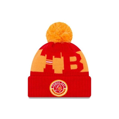 Orange Tampa Bay Buccaneers Hat - New Era NFL Historic Cold Weather Sport Knit Beanie USA6475192